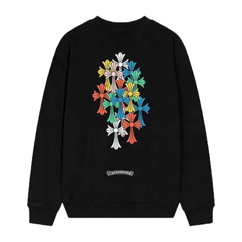 CH Multicolor Cross Black Long Sleeve