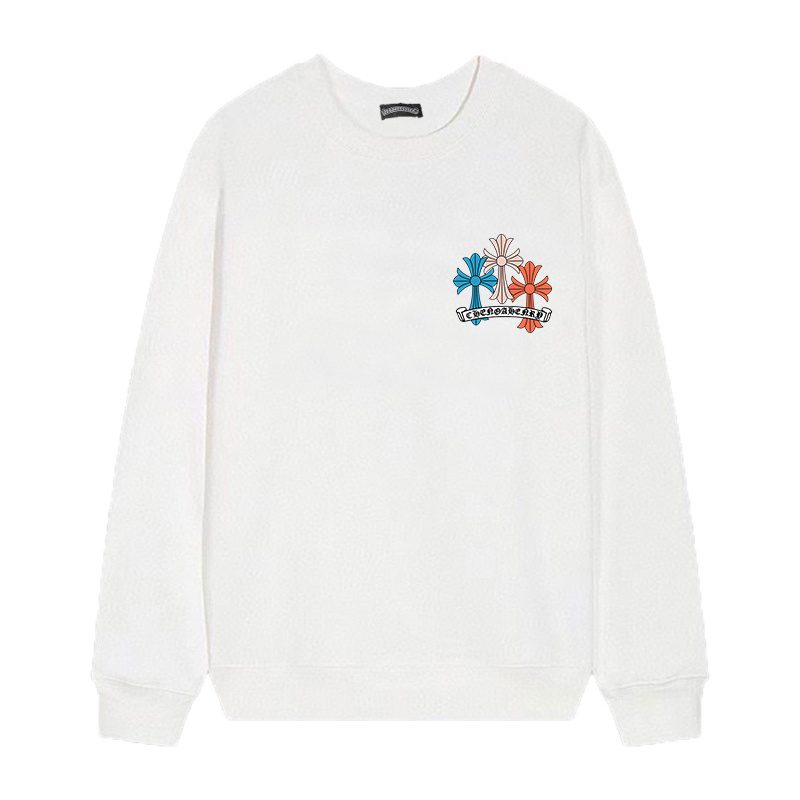 CH Multicolor Cross White Long Sleeve