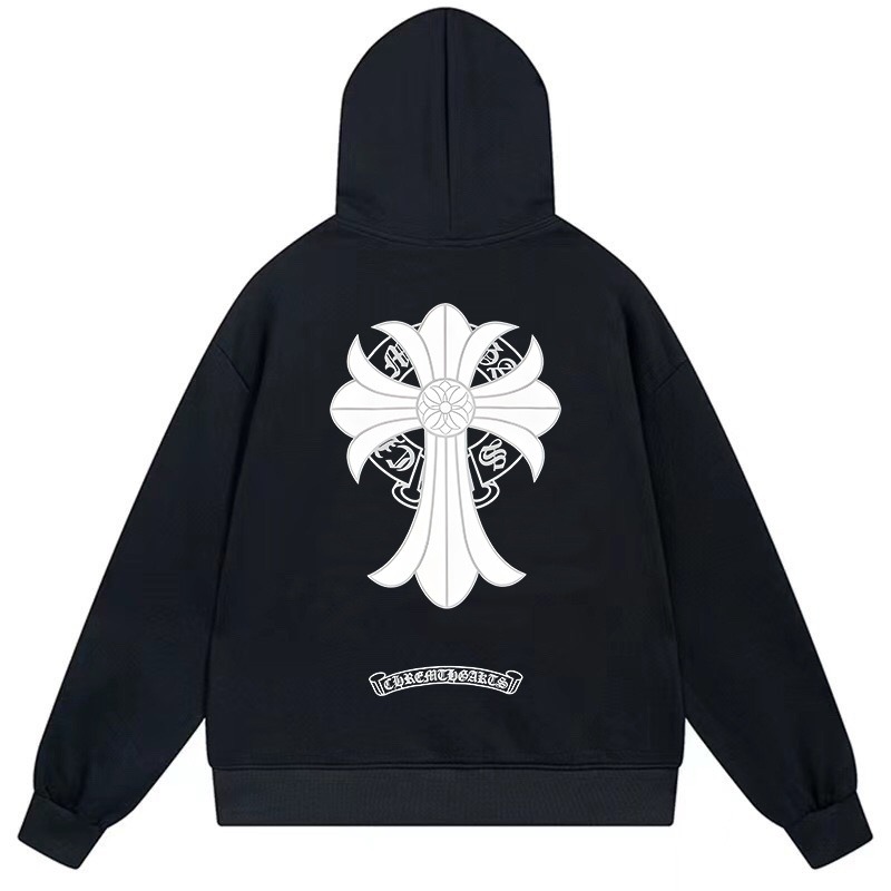 Chrome Hearts Black Cross Hoodie​