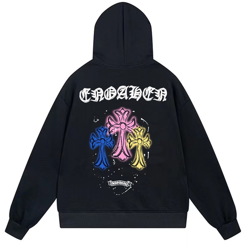 Chrome Hearts Blush Fade Dream Black Hoodie