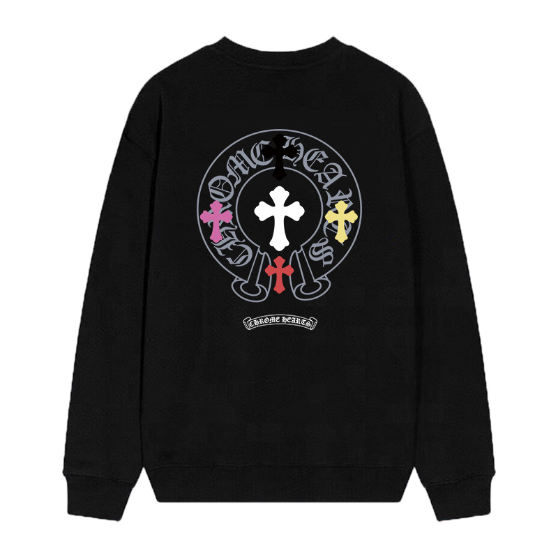 Chrome Hearts Camouflage Cemetery Cross Black Long Sleeve