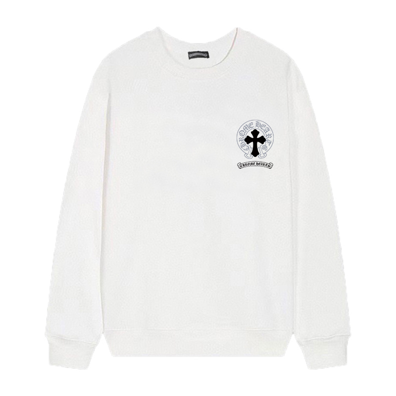 Chrome Hearts Camouflage Cemetery Cross White Long Sleeve