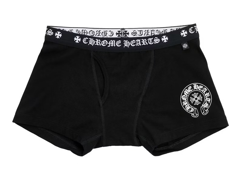 Chrome Hearts Boxer Brief Black Shorts