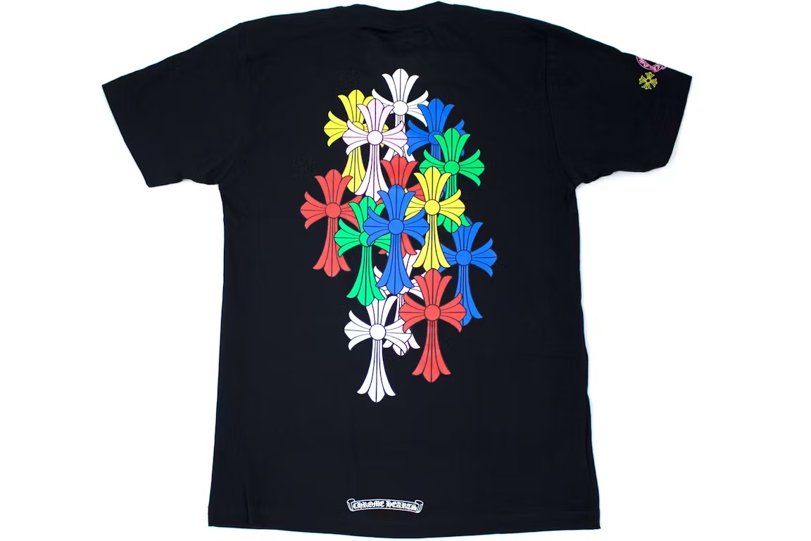Chrome Hearts Multi Color Cross Cemetery shirt