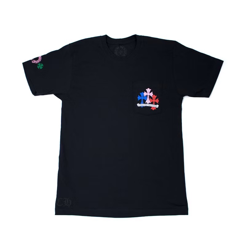 Chrome Hearts Multi Color Cross Cemetery shirt