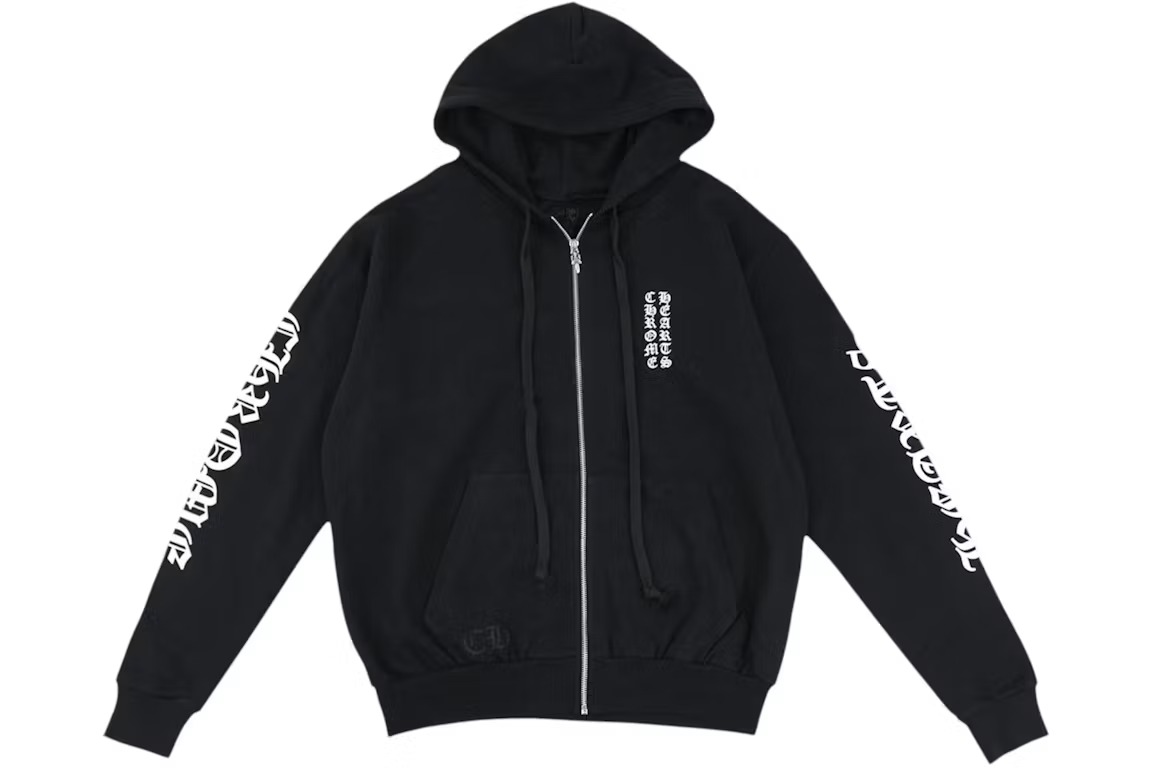 Chrome Hearts Vertical Logo Hoodie